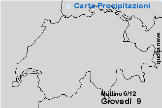 Carta delle Precipitazioni