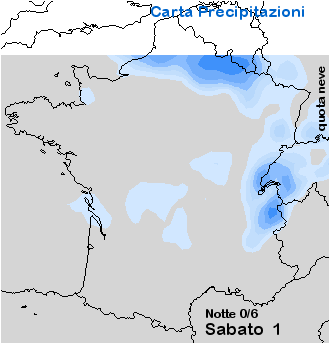 Carta delle Precipitazioni